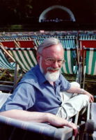 John McCabe at Kenwood, at the rehearsal for the premiere of Salamander, June 25 1994. Photo © John Scott, courtesy of British Bandsman