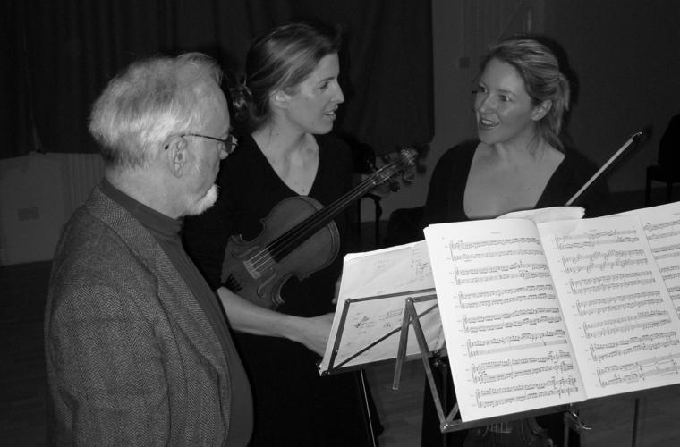 John McCabe with Retorica - Harriet Mackenzie and Philippa Mo